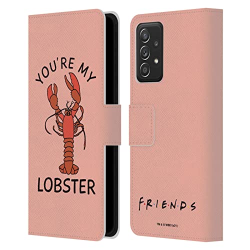 Étui portefeuille Friends pour Galaxy A53 5G avec motif de homard en cuir