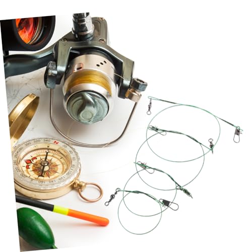 Mikikit Set de Líderes de Alambre de Pesca Alta Resistencia miniatura 7