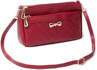 Women Handbags Shoulder Bags Small Square Soft PU Leather Cross Body Ladies Bags Elegant Butterfly Decoration