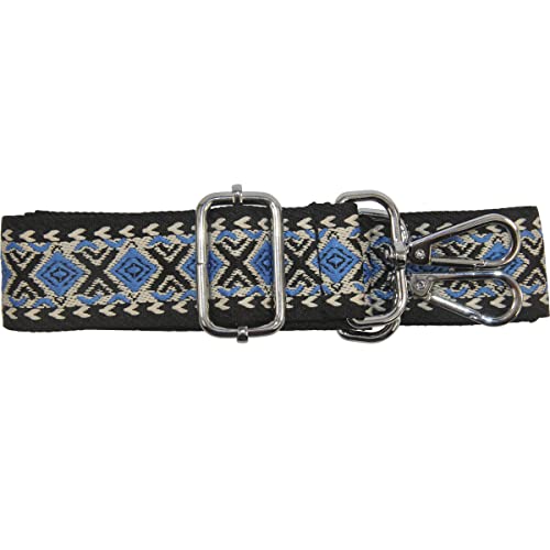 Image of Duwi Wide Handbag&Purse Strap Jacquard Woven Guitar Style Multicolor Replacement Strap Canvas Adjustable Crossbody Bag Strap