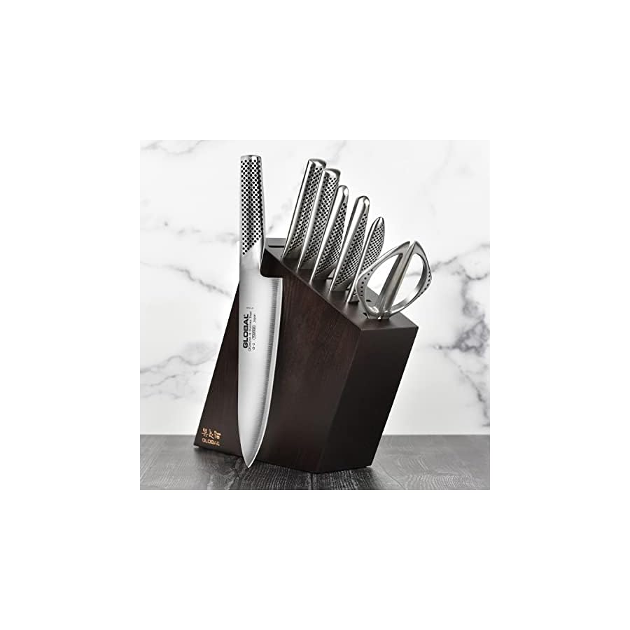 Global-8-Piece-Knife-Set-with-Walnut-Block Global 8 Piece Knife Set with Walnut Block