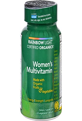 Rainbow Light Organic Women's Multivitamin - 120 Vegetarian Capsules Rainbow Light Organic Women's Multivitamin - 120 Vegetarian Capsules
