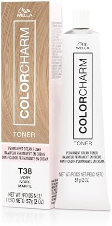 COLORCHARM Permanent Crème Hair Toner | Free of Animal-Derived Ingredients, Parabens Free & Gluten Free | 2 oz