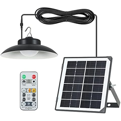 Lámpara Colgante Solar Seamoon con Control Remoto y Brillo Ajustable Cover