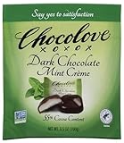 CHOCOLOVE Dark Chocolate Mint Crème Bites, 3.5 OZ
