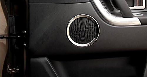 ITrims for Land Rover Discovery Sport 2015 2016 2017 2018 Matt Interior Accessories Car Door Speaker Sound & Door Stereo Speaker Cover Trim 6PCS