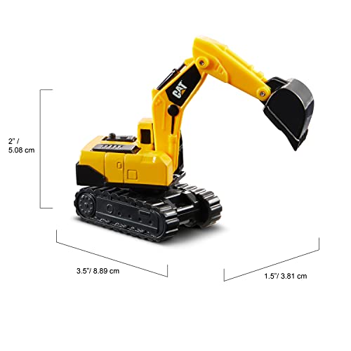 Cat 82274 Construction Toys Construction Die Cast Metal 3 Pack Vehicles - Steam Roller/Excavator/Wheel Loader thumb #5