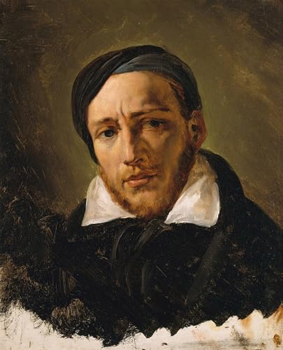 Tableau Géricault par Vernet en toile premium de décoration murale 60x90