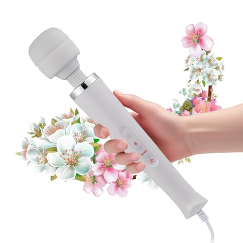 CLEZGO Mother's Day Handheld Electric Muscle Massager Relaxation Tool, Body Muscle Deep Tissue Massage for Neck Back Shoulder Foot