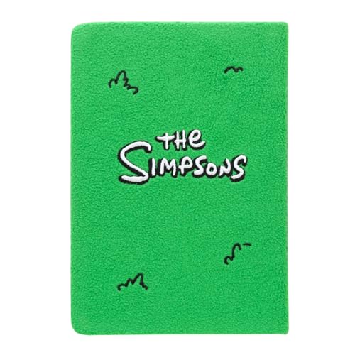 Grupo Erik Die Simpsons Notizbuch A5 Journal Tagebuch Merch Geschenke | Reisetagebuch Dotted Bullet Journal Ringbuch Mädchen und Jungen Einschulung - Notizblock A5 14,8 × 21,0 cm