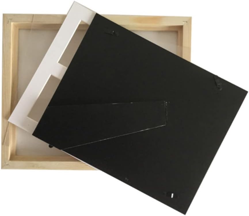 HANABASS Hand and Foot Print Photo Frame Footprint Kit Handprint and Footprint Frame Footprint Frame Handprint Kit Photo Frames Wooden