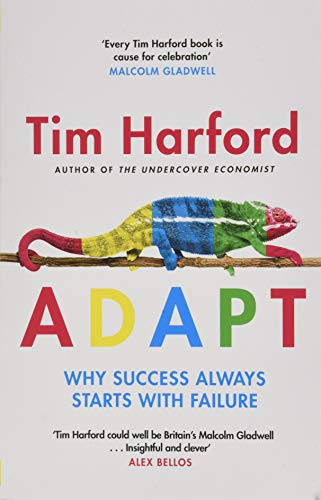 Adapt: Why Success Always Starts with Failure 0349121516 Book Cover