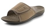 Orthaheel Men/Women Kiwi Slide In Orthopedic Sandals - Tan (Mens 7 Womens 8)