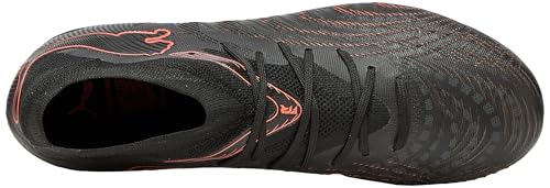 PUMA Unisex Future 9 Match MXSG Fußballschuh, schwarz-leuchtendes Rot, Starkes Grau, Größe 44, Puma Schwarz leuchtendes Rot, Starkes Grau… – Ansicht 3