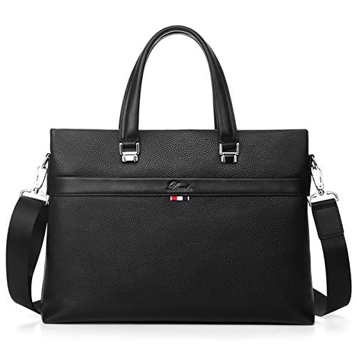 Dante Mens Leather Messenger Bag Stylish Business Office Briefcase Waterproof Shoulder Laptop Bag Handbags for Men