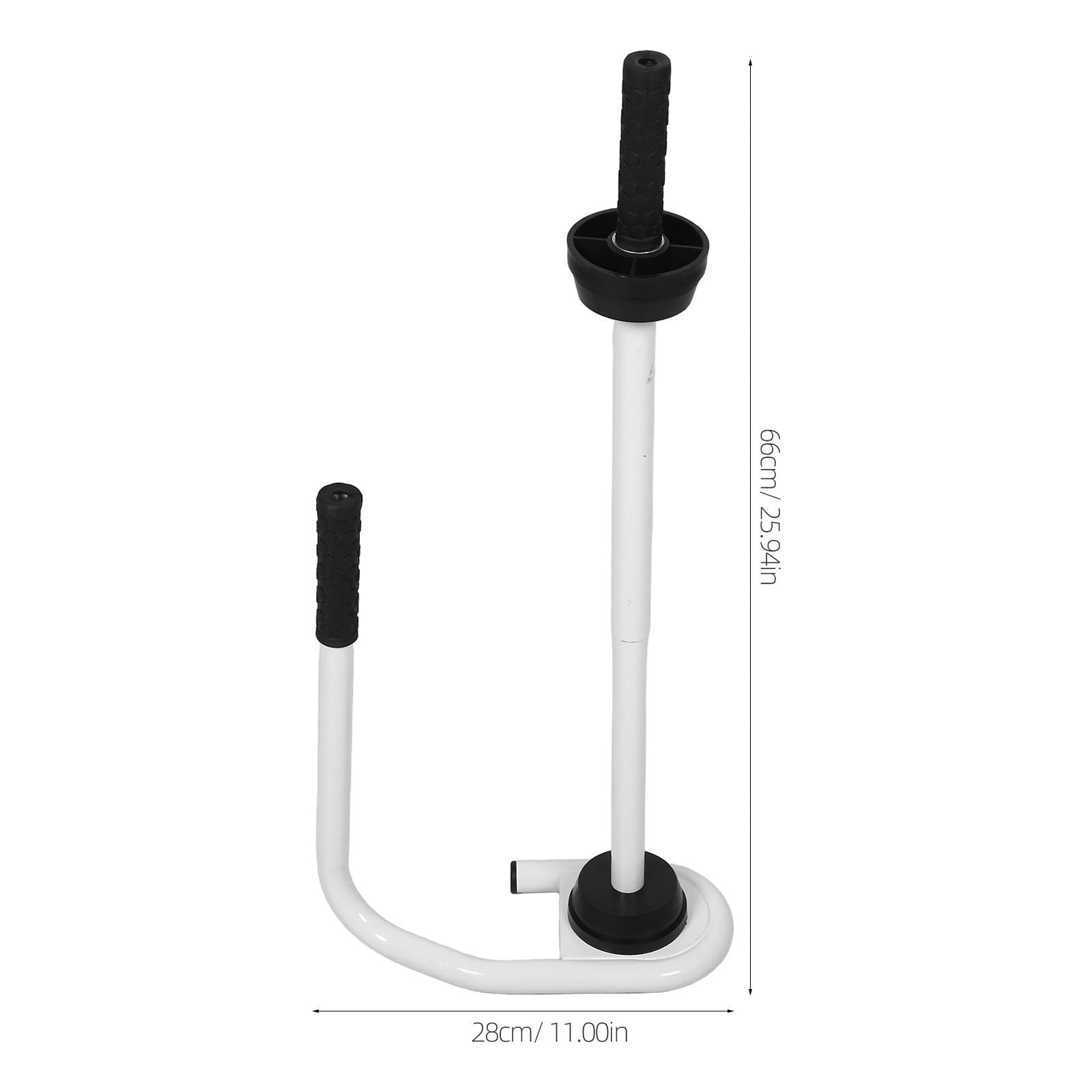 Dispenser in Film per Ergonomico Estensibile e Manuale Manico Ferro Bianco, Regolazione Tensione Supporto Rotolo ed Imballaggi Commerciali Ecommerce