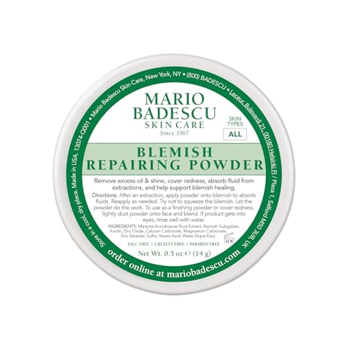 Image of Mario Badescu Deep Blemish Solution, Spot Treatment for Face with Potent Zinc Oxide, Niacinamide and B Vitamins Overnight Treatment Serum that Targets Large Blemishes Under the Skin
