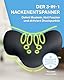 WELLENGOLD Nackenstrecker - Orthopädischer Nackendehner bei Schulter & Nackenschmerzen - Premium Cloudy Neck Stretcher für Nackenbuckel & Buckel Korrektur - Nackenwolke mit dt. Anleitung & E-Book