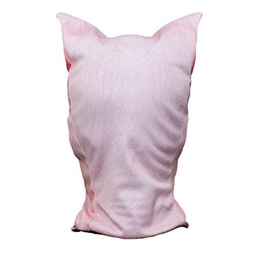 Image of WTACTFUL 3D Animal Ears Balaclava, Breathable Face Mask for Halloween