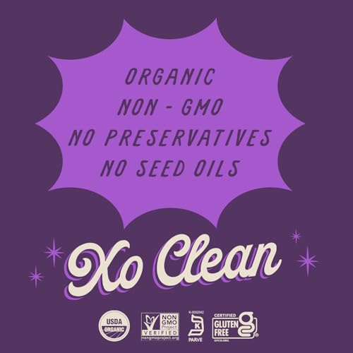 Xochitl Tortilla Chips Organic Blue Corn - Thin & Crispy, Mexican-Style, Gluten-Free, Non-GMO - 12 oz (Pack of 4)
