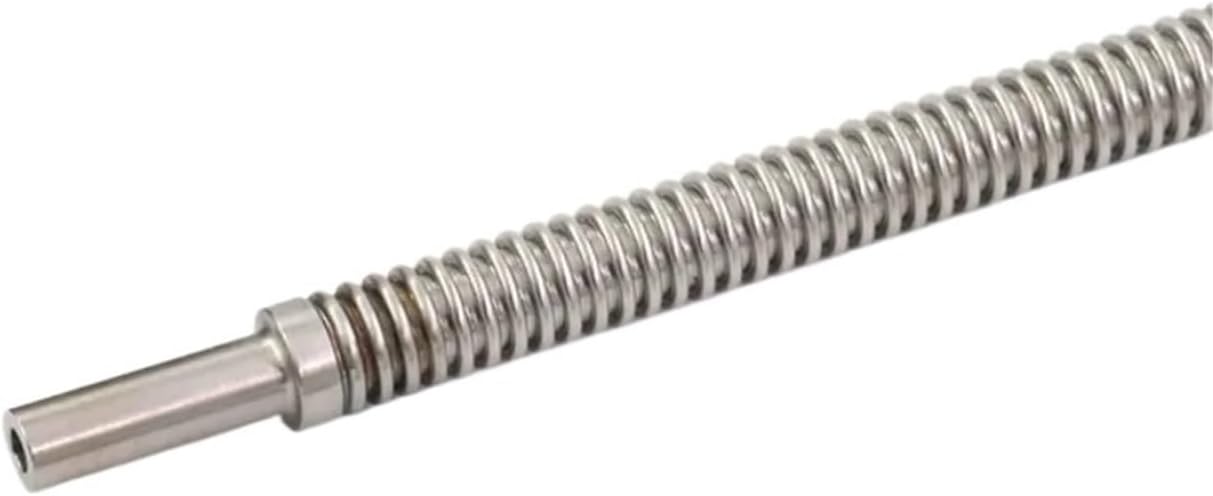 1/4" 3/8" 1/2" VCR Female Male 300-2000mm Length Vacuum Semiconductor 316L Staniless Vacuum Bellow Hose Pipe Homebrew(300mm,3l8 VCR Female-Male)