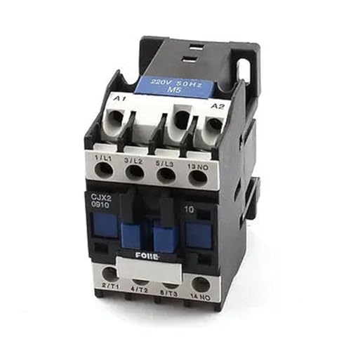 Contacteur de puissance triphasé CJX2-1210 220V avec commutation rapide pour moteur