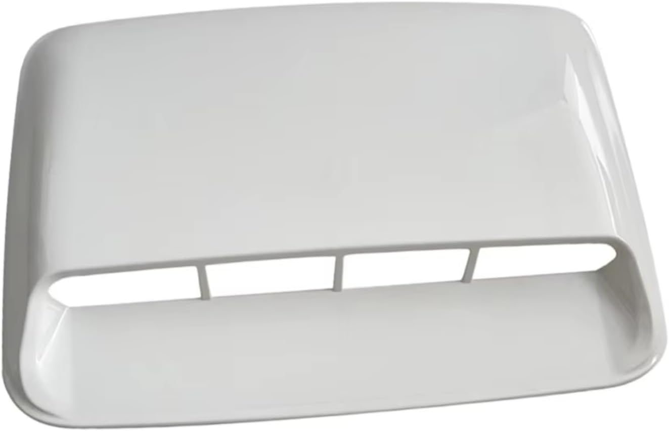 Universal Car Air Flow Intake Hood Scoop Vent Bonnet Decorative Cover Moulding Decal Decor Trim Accessories