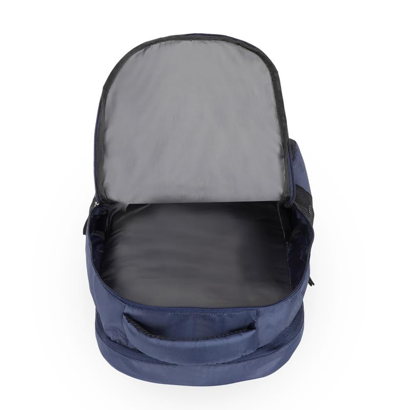 Image of UNITED COLORS OF BENETTON Sable Unisex Polyester 3 Compartment 19 L Casual Backpack - Navy