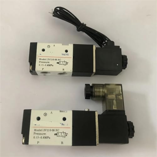 Válvula solenoide 3V110-06 para solucionar pérdidas de presión en sistemas neumáticos de 12mm 2