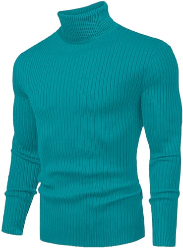 Image of NORTHWIND Men's High Turtle Neck Cotton T-Shirt