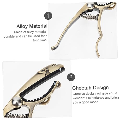 VICASKY Guitarra Capo Afinador De Capo Afinador De Violão Afinador De Guitarra De Metal Ferramentas