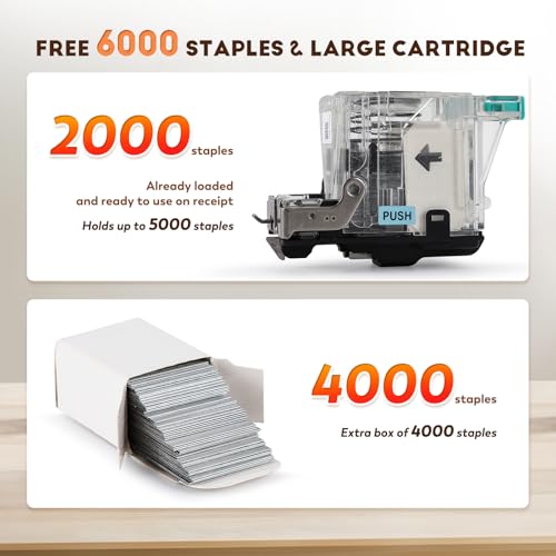 CGOLDENWALL Heavy Duty Electric Stapler