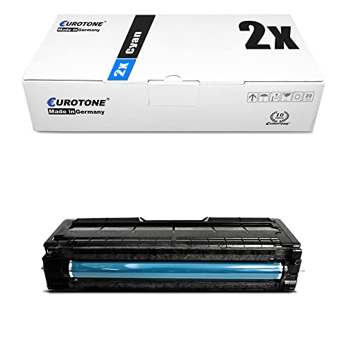 Toner SP C221 SF Bleu Cyan Remplacement Eurotone ISO 19798 x2