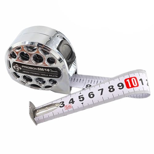Cinta Métrica Retráctil de Acero Inoxidable 3 m x 16 mm