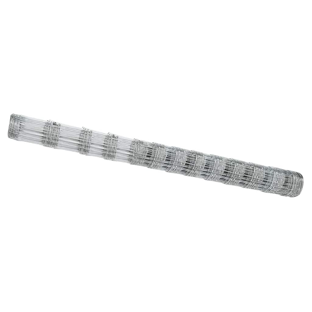 Wild Fence Hot Dip Galvanized 1000 x 150 x 0.18 cm Iron Heavy Duty Outdoor Garden Boundary Barrier for Terrace Privacy Landscaping Corrosion Resistant Secure