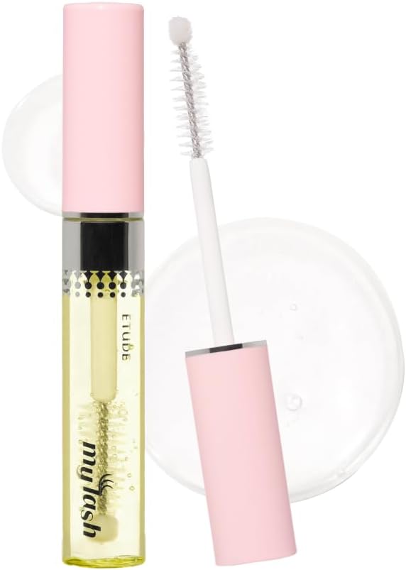 ETUDE My Lash Serum, Eyelash Strengthening Formula with Biotin, Ginger extract for Lash health and growth, Mascara Essence, Mascara Serum, Vegan Certified, Korean Makeup (0.3 Fl Oz)