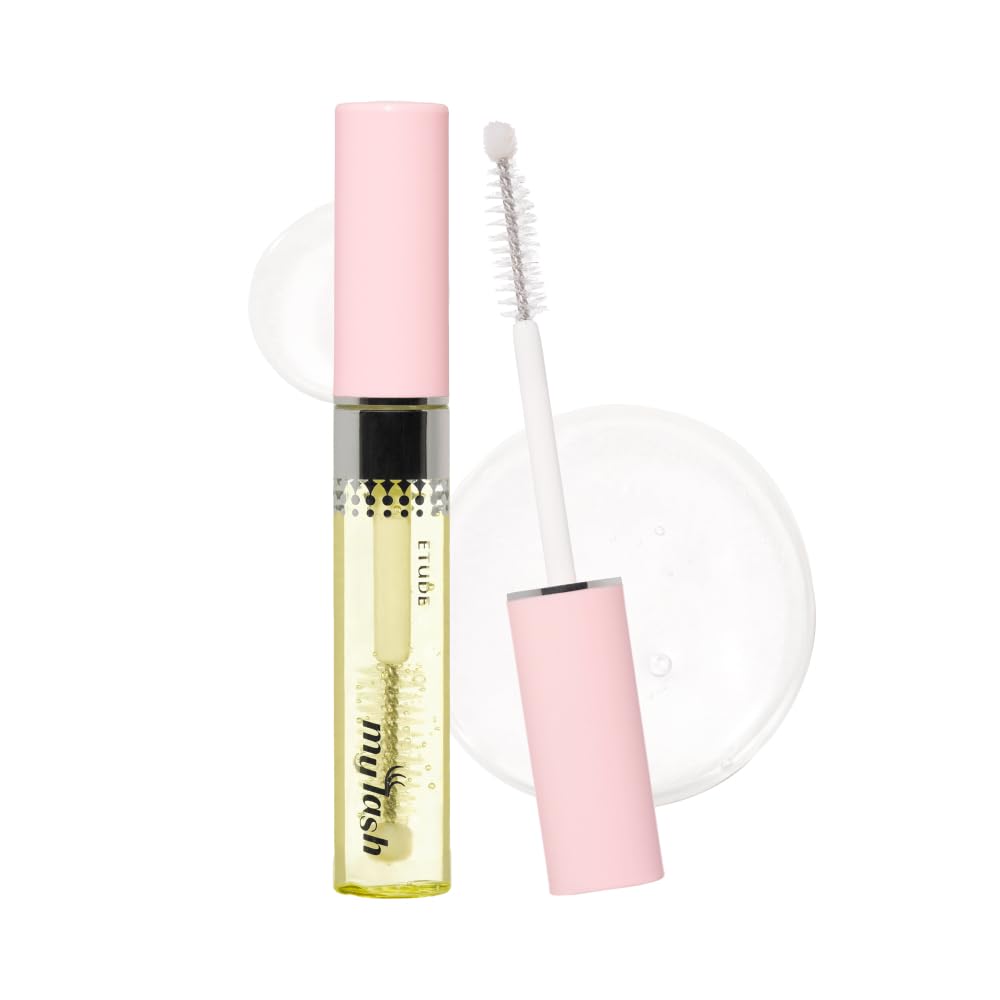 ETUDE My Lash Serum: Biotin & Ginger Eyelash Growth Serum for Stronger, Healthier Lashes - Vegan Korean Beauty (0.3 fl oz)