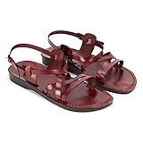 Sandalias en cuero de alta calidad