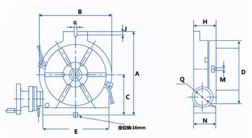 Amazon | PKL-Factory HV5 125mm ロータリーテーブル フライス盤