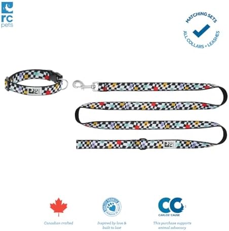 RC Pets 3/4 Inch Adjustable Dog Clip Collar, Small, Watermelon - 5