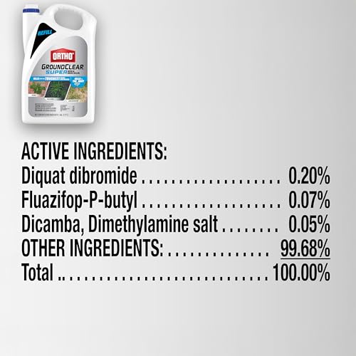Image of Ortho GroundClear Super Weed & Grass Killer1: Refill, Fast-Acting, See Results in Hours, For Patios and Landscaped Areas, 1 gal.