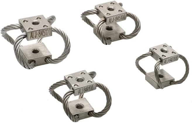 ミニステンレスワイヤーショックアブソーバー RCロボット 4WD車用吸引マウントダンピングロープ 車両ハードディスクCNCマシン用(