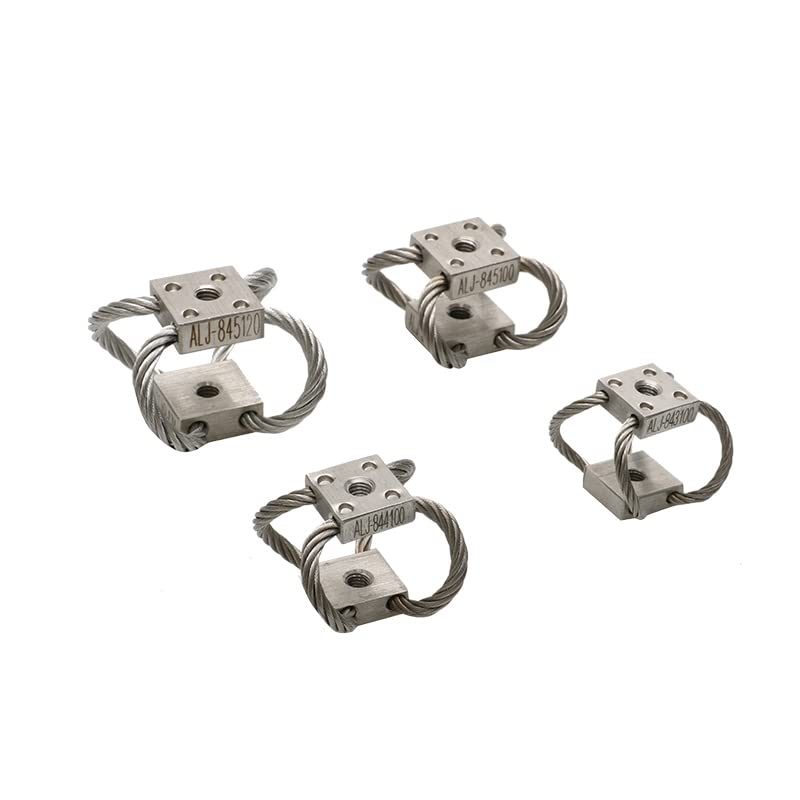 1 sztuk Mini drut ze stali nierdzewnej amortyzator RC ROBOT 4WD samochód przyssawka tłumiąca lina do pojazdu dysk twardy maszyna CNC (Color : ALJ-845100)