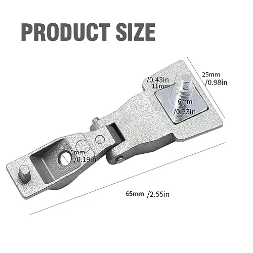 Hoypeyfiy Door Handle Hinge Door Handle Repair Kit Driver and Passenger Side Handle Hinge Replacement for Fiat 500 2012-2015 Replaces 51939041 51964555