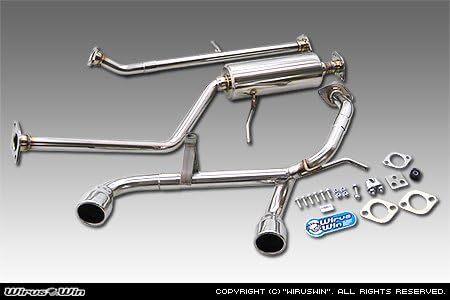 Amazon ニッサン デイズ ルークス用 デュアルツインマフラー ターボ車 マフラー 車 バイク