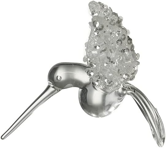 Silver Bird Christmas Tree Decoration