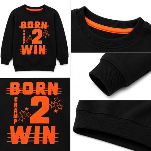 Image of NammaBaby Baby Boys Polyester Blend Hooded Sweatshirt