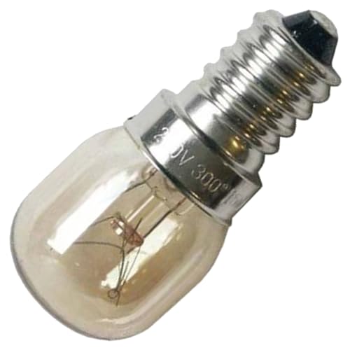 SOS Accessoire Lampe E14 25W (lot de 2 pièces) pour Réfrigérateur, congélateur 00188204, 00420861 AEG, ARISTON HOTPOINT, ARTHUR MARTIN ELECTROLUX, BAU