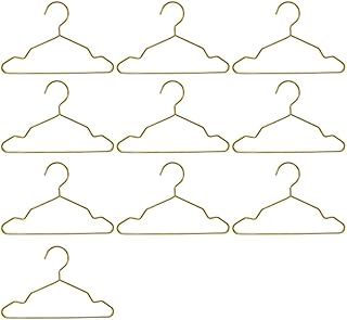 Set of 10 Pet Clothes Rack Hangers for Dog Puppy for Cat Toddler Small Coat Hanger Non-Slip Design Sturdy and Reusable Pet Clothes Rack