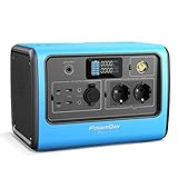 BLUETTI Centrale Elettrica Portatile EB70, 716Wh LiFePO4 Batteria Backup, 2 1000W AC Uscite (1400W Picco) 100W Type-C, Generatore Solare per Campeggio, Viaggio, Off-grid (Pannello Solare Opzionale)